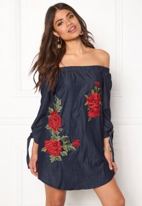 printed-34-sleeve-dress